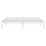 Bettgestell aus weißem Metall, 180 x 200 cm von vidaXL, Betten und Lattenroste - Ref: Foro24-350917, Preis: 128,97 €, Rabatt: %