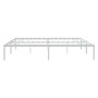 Bettgestell aus weißem Metall, 180 x 200 cm von vidaXL, Betten und Lattenroste - Ref: Foro24-350917, Preis: 128,97 €, Rabatt: %