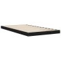 Solid black pine wood bed frame 100x200 cm by vidaXL, Beds and slatted bases - Ref: Foro24-823458, Price: 86,12 €, Discount: %
