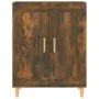 Aparador madera contrachapada color roble ahumado 69,5x34x90 cm de vidaXL, Aparadores - Ref: Foro24-817339, Precio: 68,09 €, ...