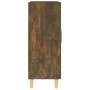 Aparador madera contrachapada color roble ahumado 69,5x34x90 cm de vidaXL, Aparadores - Ref: Foro24-817339, Precio: 68,09 €, ...