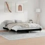 Estructura de cama madera de ingeniería negra 120x200 cm de vidaXL, Camas y somieres - Ref: Foro24-832046, Precio: 110,33 €, ...