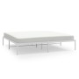 Bettgestell aus weißem Metall, 183 x 213 cm von vidaXL, Betten und Lattenroste - Ref: Foro24-350918, Preis: 88,22 €, Rabatt: %