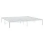 Bettgestell aus weißem Metall, 183 x 213 cm von vidaXL, Betten und Lattenroste - Ref: Foro24-350918, Preis: 86,97 €, Rabatt: %