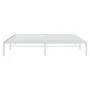 Bettgestell aus weißem Metall, 183 x 213 cm von vidaXL, Betten und Lattenroste - Ref: Foro24-350918, Preis: 86,97 €, Rabatt: %