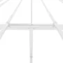 Bettgestell aus weißem Metall, 183 x 213 cm von vidaXL, Betten und Lattenroste - Ref: Foro24-350918, Preis: 86,97 €, Rabatt: %