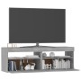TV-Schrank mit LED-Leuchten Sonomagrau 120x35x40 cm von vidaXL, TV-Möbel - Ref: Foro24-815673, Preis: 84,11 €, Rabatt: %