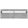 TV-Schrank mit LED-Leuchten Sonomagrau 120x35x40 cm von vidaXL, TV-Möbel - Ref: Foro24-815673, Preis: 84,11 €, Rabatt: %