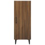Aparador madera contrachapada marrón roble 34,5x34x90 cm de vidaXL, Aparadores - Ref: Foro24-817407, Precio: 55,08 €