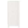 Aparador de madera maciza de pino blanco 100x35x74 cm de vidaXL, Aparadores - Ref: Foro24-814555, Precio: 169,32 €