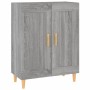 Aparador de madera contrachapada gris Sonoma 69,5x34x90 cm de vidaXL, Aparadores - Ref: Foro24-817340, Precio: 71,11 €, Descu...