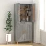 Sideboard aus grauem Sonoma-Sperrholz, 69,5 x 34 x 90 cm von vidaXL, Sideboards - Ref: Foro24-817340, Preis: 73,33 €, Rabatt: %