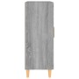 Aparador de madera contrachapada gris Sonoma 69,5x34x90 cm de vidaXL, Aparadores - Ref: Foro24-817340, Precio: 71,11 €, Descu...