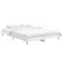 Weißer Bettrahmen aus Holzwerkstoff, 140 x 190 cm von vidaXL, Betten und Lattenroste - Ref: Foro24-832069, Preis: 131,03 €, R...