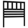 Cabecero de cama madera maciza de pino negro 96x4x100 cm de vidaXL, Cabeceros y pies de cama - Ref: Foro24-814128, Precio: 27...