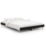 Estructura de cama madera de ingeniería negra 140x190 cm de vidaXL, Camas y somieres - Ref: Foro24-832070, Precio: 117,72 €, ...