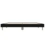 Black engineered wood bed frame 140x190 cm by vidaXL, Beds and slatted bases - Ref: Foro24-832070, Price: 111,93 €, Discount: %