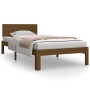 Estructura de cama madera maciza pino marrón miel 90x200 cm de vidaXL, Camas y somieres - Ref: Foro24-810483, Precio: 114,66 €