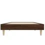 Estructura de cama madera de ingeniería roble marrón 75x190 cm de vidaXL, Camas y somieres - Ref: Foro24-832108, Precio: 74,2...