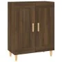 Sideboard aus braunem Eichensperrholz 69,5x34x90 cm von vidaXL, Sideboards - Ref: Foro24-817341, Preis: 69,66 €, Rabatt: %