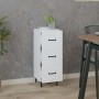 Weißes Sideboard aus Holzwerkstoff, 34,5 x 34 x 90 cm von vidaXL, Sideboards - Ref: Foro24-812348, Preis: 62,35 €, Rabatt: %