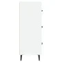 White engineered wood sideboard 34.5x34x90 cm by vidaXL, Sideboards - Ref: Foro24-812348, Price: 61,77 €, Discount: %