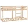 Solid pine wood bunk bed 80x200 cm by vidaXL, Beds and slatted bases - Ref: Foro24-821649, Price: 138,70 €, Discount: %