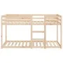 Solid pine wood bunk bed 80x200 cm by vidaXL, Beds and slatted bases - Ref: Foro24-821649, Price: 138,70 €, Discount: %