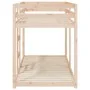Solid pine wood bunk bed 80x200 cm by vidaXL, Beds and slatted bases - Ref: Foro24-821649, Price: 138,70 €, Discount: %