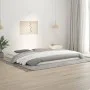 Massives Bettgestell aus weißem Kiefernholz, 200 x 200 cm von vidaXL, Betten und Lattenroste - Ref: Foro24-823425, Preis: 108...