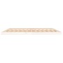 Solid white pine wood bed frame 200x200 cm by vidaXL, Beds and slatted bases - Ref: Foro24-823425, Price: 113,39 €, Discount: %