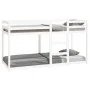 Solid pine wood bunk bed 80x200 cm by vidaXL, Beds and slatted bases - Ref: Foro24-821650, Price: 139,68 €, Discount: %