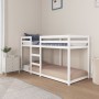 Litera de madera maciza de pino 80x200 cm de vidaXL, Camas y somieres - Ref: Foro24-821650, Precio: 145,48 €, Descuento: %
