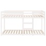 Litera de madera maciza de pino 80x200 cm de vidaXL, Camas y somieres - Ref: Foro24-821650, Precio: 145,48 €, Descuento: %