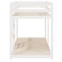Solid pine wood bunk bed 80x200 cm by vidaXL, Beds and slatted bases - Ref: Foro24-821650, Price: 139,68 €, Discount: %