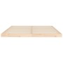 Solid pine wood bed frame 160x200 cm by vidaXL, Beds and slatted bases - Ref: Foro24-823434, Price: 106,99 €, Discount: %
