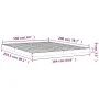 Estructura de cama de madera maciza de pino 160x200 cm de vidaXL, Camas y somieres - Ref: Foro24-823434, Precio: 105,21 €, De...