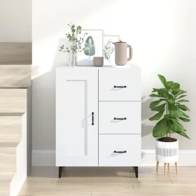White plywood sideboard 69.5x34x90 cm by vidaXL, Sideboards - Ref: Foro24-812231, Price: 62,34 €, Discount: %