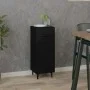 Sideboard aus schwarzem Sperrholz 34,5x34x90 cm von vidaXL, Sideboards - Ref: Foro24-812349, Preis: 66,57 €, Rabatt: %
