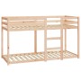 Litera de madera maciza de pino 75x190 cm de vidaXL, Camas y somieres - Ref: Foro24-821659, Precio: 134,76 €, Descuento: %