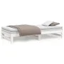 Removable sofa bed solid white pine wood 2x(100x200) cm by vidaXL, Beds and slatted bases - Ref: Foro24-823400, Price: 130,86...