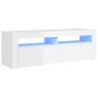 TV-Möbel mit hellen weißen LED-Leuchten 120x35x40 cm von vidaXL, TV-Möbel - Ref: Foro24-804316, Preis: 81,70 €, Rabatt: %