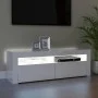TV stand with bright white LED lights 120x35x40 cm by vidaXL, TV Furniture - Ref: Foro24-804316, Price: 81,70 €, Discount: %