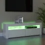 TV-Möbel mit hellen weißen LED-Leuchten 120x35x40 cm von vidaXL, TV-Möbel - Ref: Foro24-804316, Preis: 81,70 €, Rabatt: %