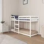 Etagenbett aus massivem weißem Kiefernholz, 75 x 190 cm von vidaXL, Betten und Lattenroste - Ref: Foro24-821660, Preis: 154,3...