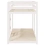 Etagenbett aus massivem weißem Kiefernholz, 75 x 190 cm von vidaXL, Betten und Lattenroste - Ref: Foro24-821660, Preis: 154,3...
