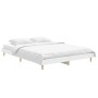 Weißer Bettrahmen aus Holzwerkstoff, 135 x 190 cm von vidaXL, Betten und Lattenroste - Ref: Foro24-832077, Preis: 132,48 €, R...