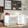Escritorio de madera contrachapada blanco 140x50x75 cm de vidaXL, Escritorios - Ref: Foro24-812762, Precio: 123,09 €, Descuen...