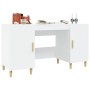 Escritorio de madera contrachapada blanco 140x50x75 cm de vidaXL, Escritorios - Ref: Foro24-812762, Precio: 123,09 €, Descuen...