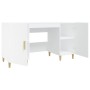 Escritorio de madera contrachapada blanco 140x50x75 cm de vidaXL, Escritorios - Ref: Foro24-812762, Precio: 123,09 €, Descuen...